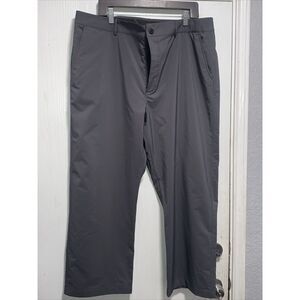Under Armour‎ Mens Golf Pants Gray Loose Fit Straight Leg Performance 40R X 32